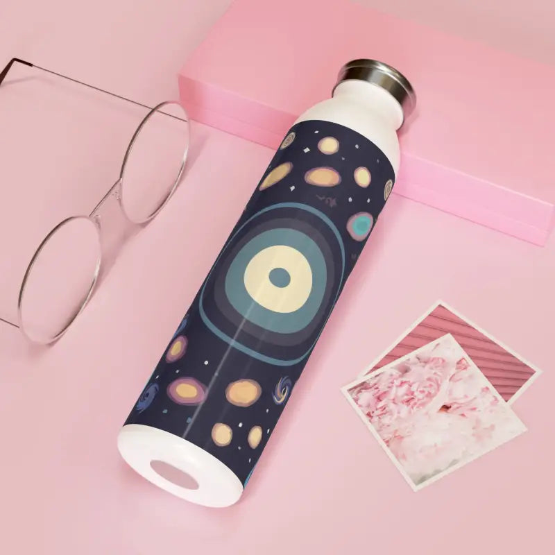 Galaxy Slim Water Bottle: Create Your Universe On-the-go Stylish Companion - 20oz / White