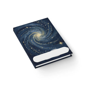 Galaxy Spiral Journal - Ruled Constellation Notebook - Journals