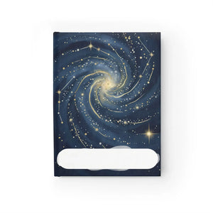 Galaxy Spiral Journal - Ruled Constellation Notebook - Journals