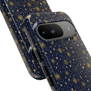 Tough Phone Case - Galaxy Stars Celestial Design - Dipaliz - Mobile Cases