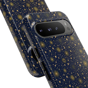 Tough Phone Case - Galaxy Stars Celestial Design - Dipaliz - Mobile Cases