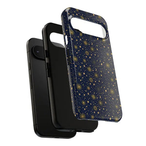 Tough Phone Case - Galaxy Stars Celestial Design - Dipaliz - Mobile Cases