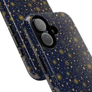 Tough Phone Case - Galaxy Stars Celestial Design - Dipaliz - Mobile Cases