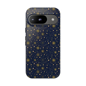 Tough Phone Case - Galaxy Stars Celestial Design - Dipaliz - Google Pixel 9 / Glossy - Mobile Cases
