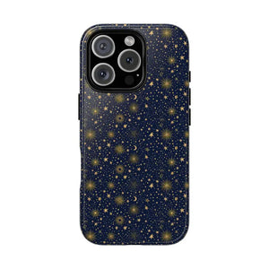 Tough Phone Case - Galaxy Stars Celestial Design - Dipaliz - Iphone 16 Pro / Glossy - Mobile Cases