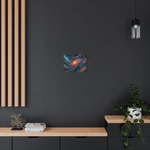 Galaxy Metal Art Sign – Matte Aluminum Decor - Dipaliz - Posters Prints & Visual Artwork