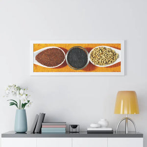 Poster - Gallery Canvas Wraps Indian Spices Decor Art Print by Dipaliz