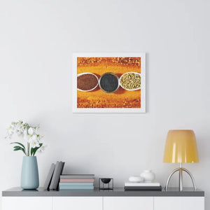 Poster - Gallery Canvas Wraps Indian Spices Decor Art Print by Dipaliz