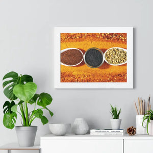 Poster - Gallery Canvas Wraps Indian Spices Decor Art Print by Dipaliz