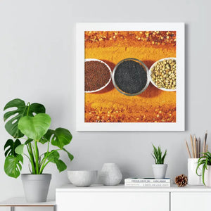 Poster - Gallery Canvas Wraps Indian Spices Decor Art Print by Dipaliz