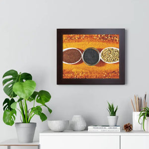 Poster - Gallery Canvas Wraps Indian Spices Decor Art Print by Dipaliz