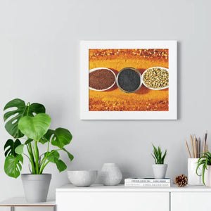Poster - Gallery Canvas Wraps Indian Spices Decor Art Print by Dipaliz