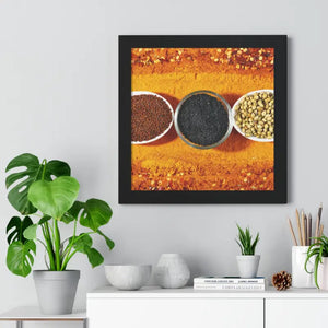 Poster - Gallery Canvas Wraps Indian Spices Decor Art Print by Dipaliz