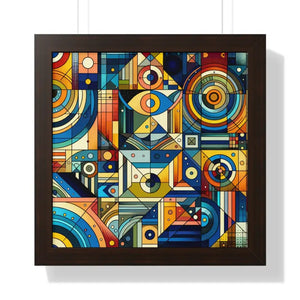 Contemporary Art Gallery Canvas Wraps - Framed Horizontal - Dipaliz - 16″ x / Walnut - Posters Prints & Visual Artwork