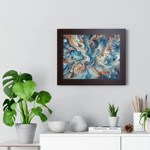 Fluid Abstract Artwork Gallery Canvas Wraps Beach Decor by Dipaliz - Posters Prints & Visual