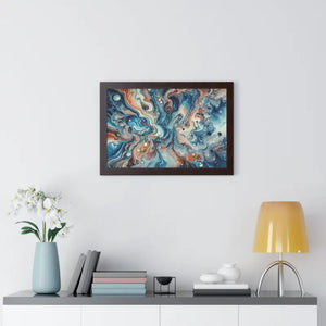 Fluid Abstract Artwork Gallery Canvas Wraps Beach Decor by Dipaliz - Posters Prints & Visual