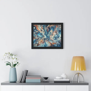 Fluid Abstract Artwork Gallery Canvas Wraps Beach Decor by Dipaliz - Posters Prints & Visual