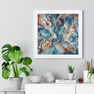 Fluid Abstract Artwork Gallery Canvas Wraps Beach Decor by Dipaliz - Posters Prints & Visual