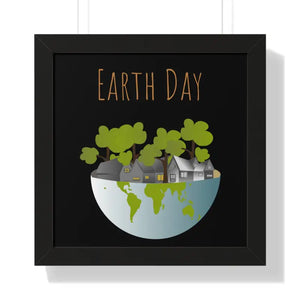Gallery Canvas Wraps Earth Day Trees Framed Poster by Dipaliz - Posters Prints & Visual Artwork