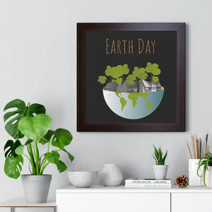 Gallery Canvas Wraps Earth Day Trees Framed Poster by Dipaliz - Posters Prints & Visual Artwork