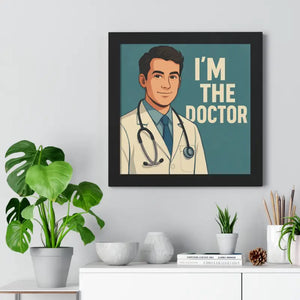 Gallery Canvas Wraps Horizontal Doctor Art Poster - Dipaliz - 16″ x / Black - Posters Prints & Visual Artwork