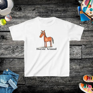 Kids Heavy Cotton Tee - Tear-away Labels - Dipaliz - White / Xs - T-shirts