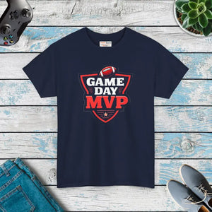 Heavy Cotton Game Day Tee - Unisex Mvp Style - Dipaliz - Navy / s - T-shirts