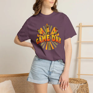 Game Day T-shirt, Retro Tailgate Football Tee - T-shirts - m