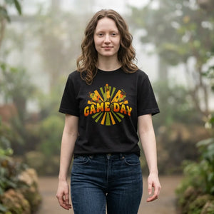 Game Day T-shirt, Retro Tailgate Football Tee - T-shirts - m