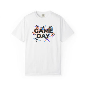 Game Day Tee, Sports Graphic T‑shirt with Athletes - T-shirts - m