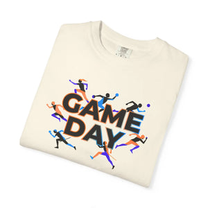 Game Day Tee, Sports Graphic T‑shirt with Athletes - T-shirts - m