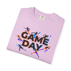 Game Day Tee, Sports Graphic T‑shirt with Athletes - T-shirts - m
