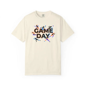 Game Day Tee, Sports Graphic T‑shirt with Athletes - T-shirts - m