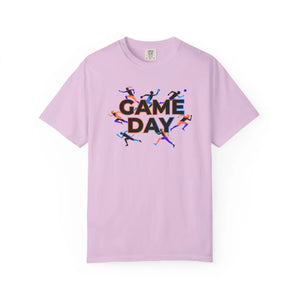 Game Day Tee, Sports Graphic T‑shirt with Athletes - T-shirts - m
