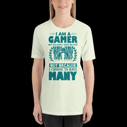 Unleash Style: Trendy Unisex Gamer Tee for All Players - T-shirts