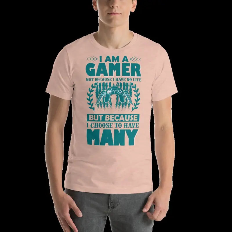 Unleash Style: Trendy Unisex Gamer Tee for All Players - T-shirts