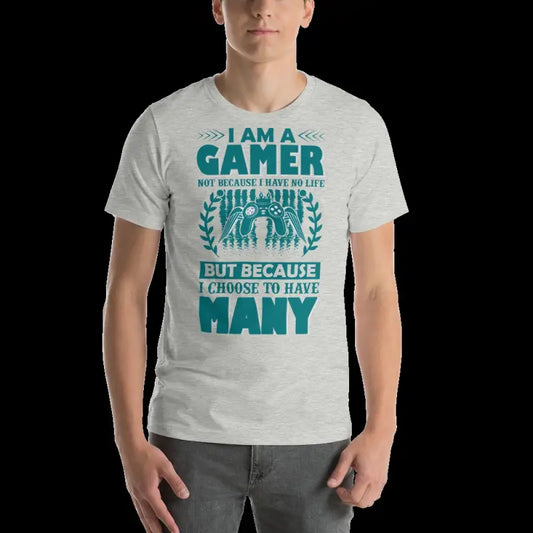 Unleash Style: Trendy Unisex Gamer Tee for All Players - T-shirts