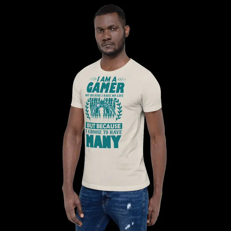 Unleash Style: Trendy Unisex Gamer Tee for All Players - T-shirts