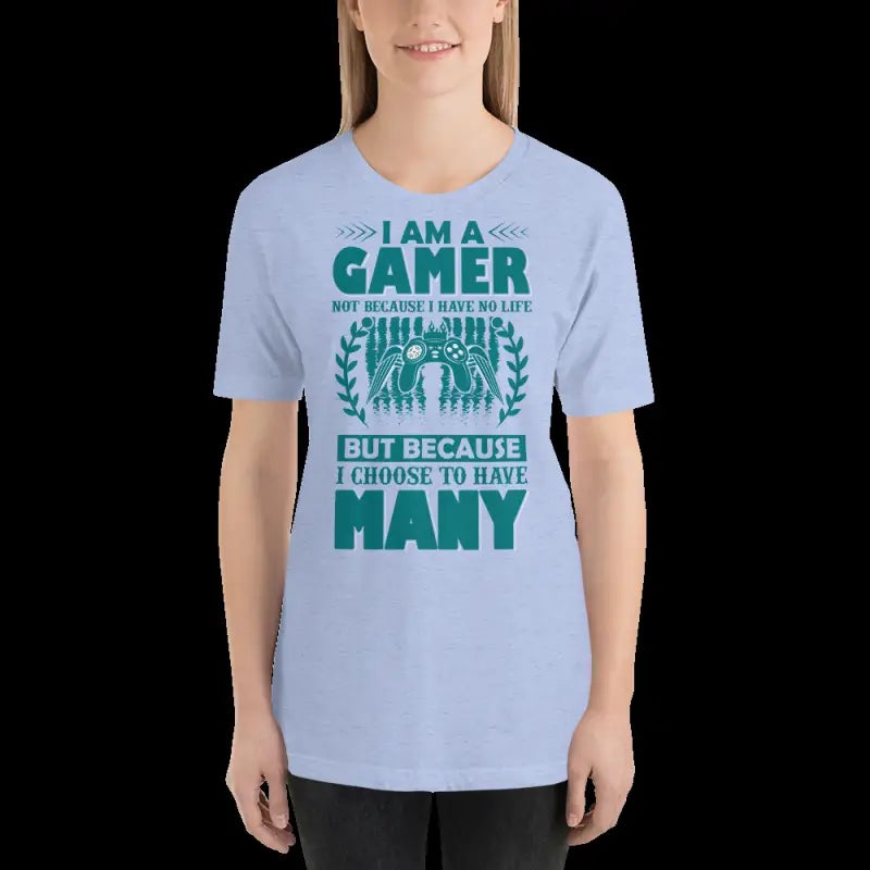 Unleash Style: Trendy Unisex Gamer Tee for All Players - T-shirts