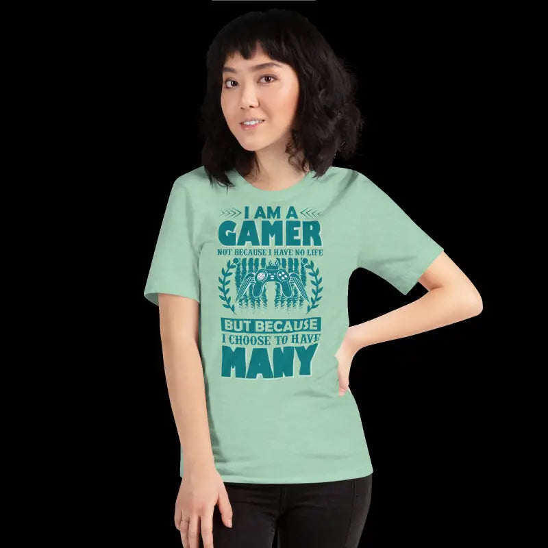 Unleash Style: Trendy Unisex Gamer Tee for All Players - T-shirts