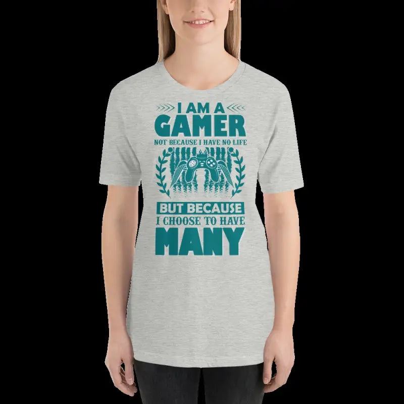 Unleash Style: Trendy Unisex Gamer Tee for All Players - T-shirts