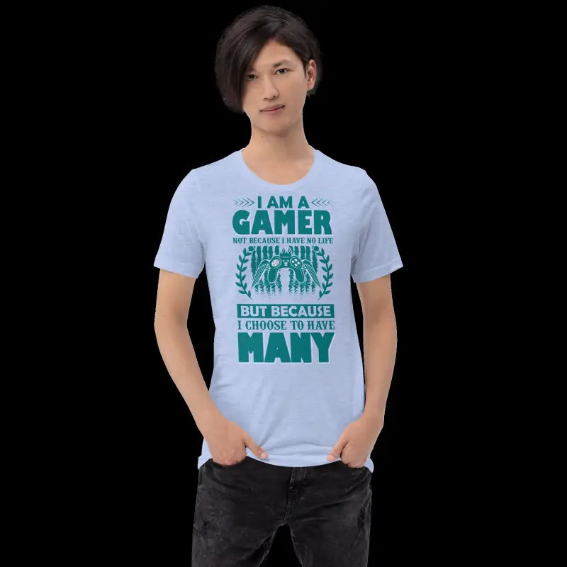 Unleash Style: Trendy Unisex Gamer Tee for All Players - T-shirts