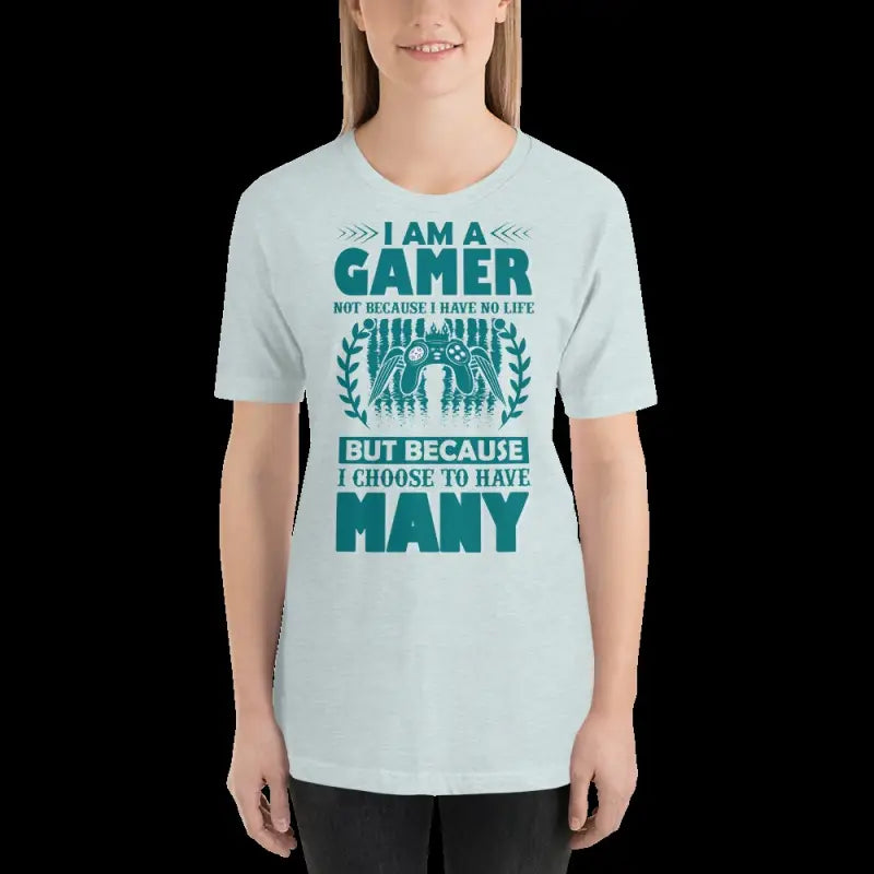 Unleash Style: Trendy Unisex Gamer Tee for All Players - T-shirts