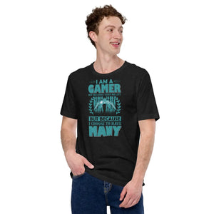 Soft Unisex Gamer Tee - Ring-spun Cotton - Dipaliz - T-shirts - s