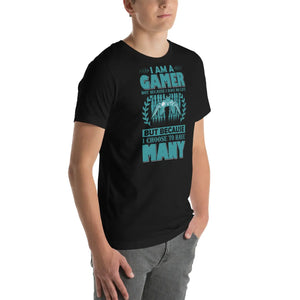 Soft Unisex Gamer Tee - Ring-spun Cotton - Dipaliz - T-shirts - s