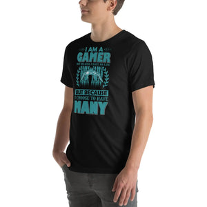 Soft Unisex Gamer Tee - Ring-spun Cotton - Dipaliz - T-shirts - s