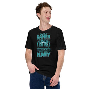 Soft Unisex Gamer Tee - Ring-spun Cotton - Dipaliz - T-shirts - s