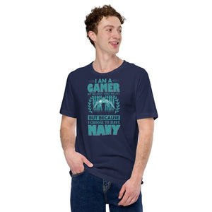 Soft Unisex Gamer Tee - Ring-spun Cotton - Dipaliz - T-shirts - s