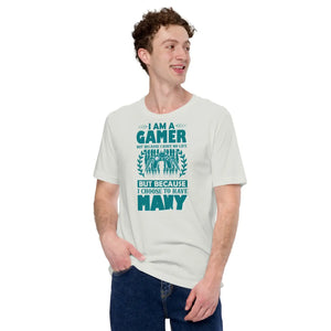 Soft Unisex Gamer Tee - Ring-spun Cotton - Dipaliz - T-shirts - s