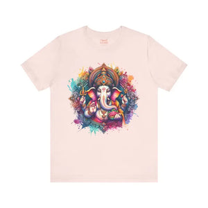 Ganpati Tee Short Sleeve Jersey - Spiritual Style - Dipaliz - T-shirts